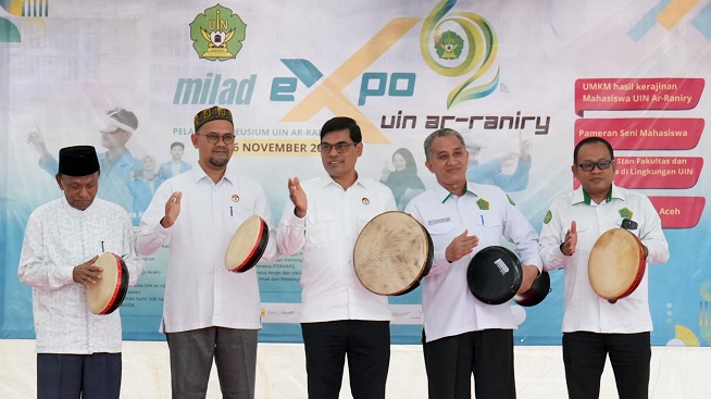 Expo Milad UIN Ar-Raniry Hadirkan Ragam Seni hingga Inovasi Riset