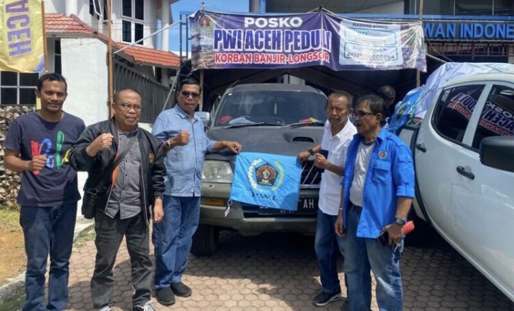 PWI Aceh Distribusikan Bantuan Darurat untuk Wartawan Terdampak Bencana