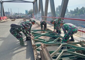 Kodam IM Kebut Pembangunan Jembatan Bailey di Wilayah Terdampak Banjir