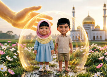 Ilustrasi Hari Anak Nasional (HAN) 2026. FOTO/AI for HAI.