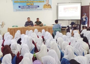 Sinergi TNI, Polri dan Pemerintah Warnai MPLS SMAN 1 Matangkuli, Murid Dibekali Karakter dan Wawasan Kebangsaan