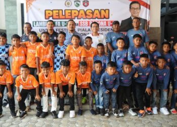 Ketua DPRK Banda Aceh Lepas SSB Barona dan Lambhuk FA ke Festival Piala Presiden 2026