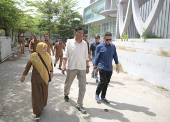 Komisi III DPRK Banda Aceh Tinjau Hasil Rehabilitasi Gedung Banda Aceh Academy