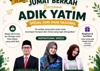 Ketua DPRK Jamu Anak Yatim Bersama Partner Berbagi