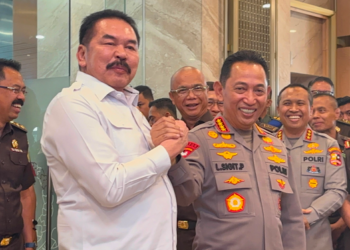 Kapolri Sambangi Kejagung, ST Burhanuddin: Kami Bukan Rival!