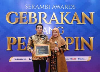 Irwansyah Dianugerahi Serambi Award sebagai Legislator Paling Responsif terhadap Isu Kota